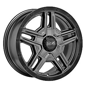 OZ RALLY ADVENTURE MATT GRAPHITE / BLACK LIP 8x17 ET0 6/139,7/106,1