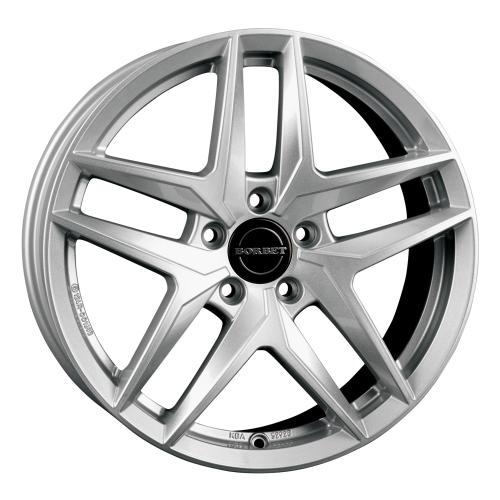 BORBET Z Crystal silver 7,5x17 ET30 5/112/66,6