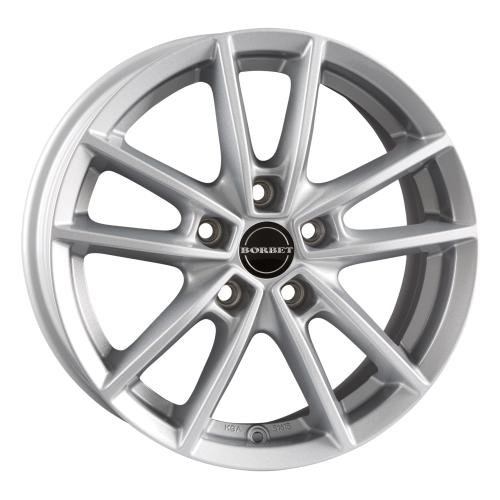 BORBET W Crystal silver 6,5x16 ET45 5/112/57,1