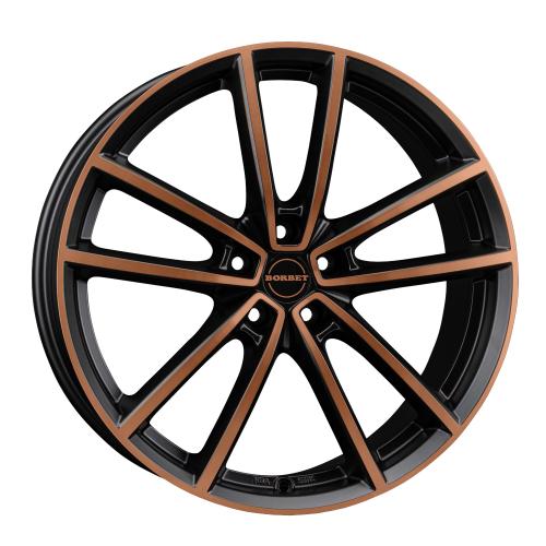 BORBET W Black Copper Polished Matt 8x19 ET48 5/112/72,5