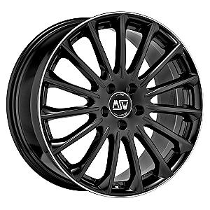MSW MSW 30 GLOSS BLACK+DIAMOND LIP 8,5x19 ET28 5/112/73