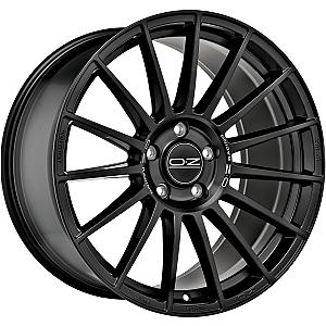 OZ SUPERTURISMO DAKAR MATT BLACK SILVER LETTERING 10x22 ET36 5/130/84