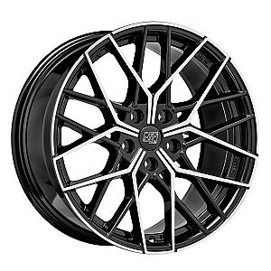 MSW MSW 74 GLOSS BLACK FULL POLISHED 8,5x18 ET50 5/120/72,6