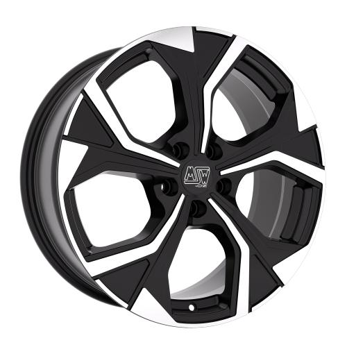 MSW MSW 43 GLOSS BLACK FULL POLISHED 8x18 ET45 5/108/73