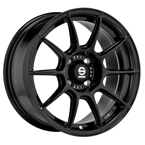 SPARCO SPARCO FF 1 GLOSS BLACK 9x15 ET30 5/120/72,6
