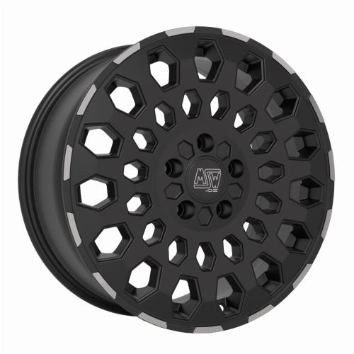 MSW MSW 99 VAN MATT BLACK LIP POLISHED 8x17 ET37 5/127/71,6