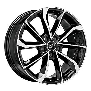 MSW MSW 42 GLOSS BLACK FULL POLISHED 8x18 ET30 5/114,3/73