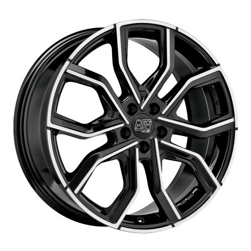 MSW MSW 41 GLOSS BLACK FULL POLISHED 8,5x20 ET30 5/114,3/73