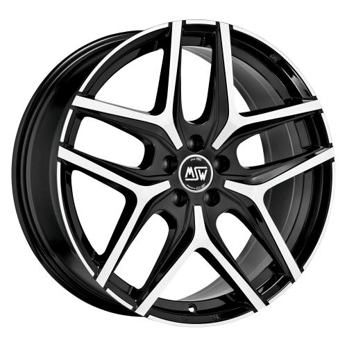 MSW MSW 40 GLOSS BLACK FULL POLISHED 9x20 ET26 5/112/73