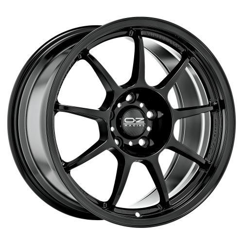 OZ ALLEGGERITA HLT 4F GLOSS BLACK 7x16 ET37 4/100/68
