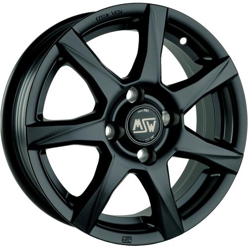 MSW MSW 77 MATT BLACK 5x14 ET45 4/100/63,4