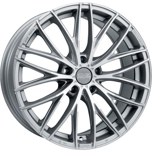 OZ ITALIA 150 MATT RACE SILVER DIAMOND CUT 8x19 ET45 5/108/75
