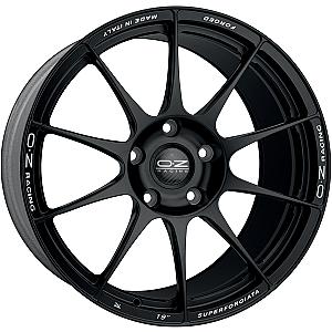OZ SUPERFORGIATA MATT BLACK CON SCRITTE DI FRESATURA 12x20 ET48 5/120,65/70,1