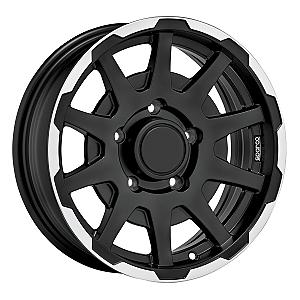 SPARCO SPARCO DAKAR MATT BLACK LIP POLISH 5,5x16 ET5 5/139,7/108,3