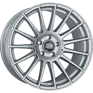 OZ SUPERTURISMO DAKAR MATT RACE SILVER BLACK LETTERING 8,5x20 ET45 5/112/79