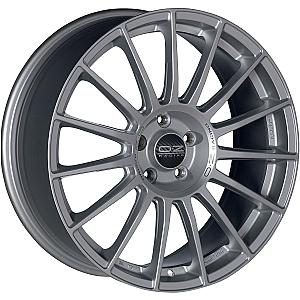 OZ SUPERTURISMO LM MATT RACE SILVER BLACK LETTERING 7,5x18 ET48 5/100/68
