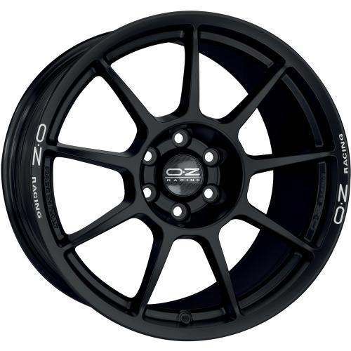 OZ CHALLENGE HLT MATT BLACK WHITE LETTERING 12x18 ET63 5/130/71,5
