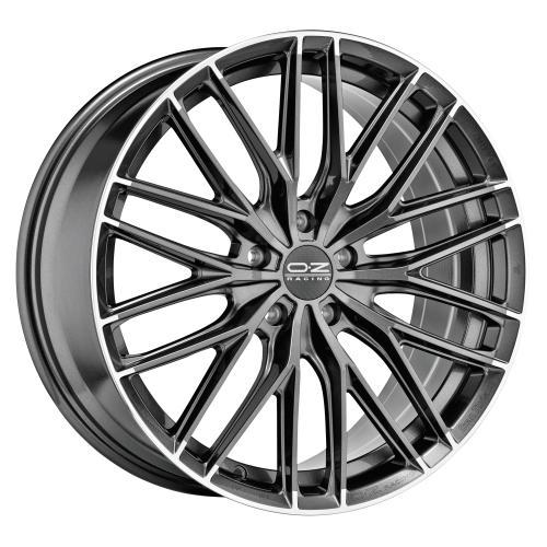 OZ GRAN TURISMO HLT STAR GRAPHITE DIAMOND LIP 10,5x20 ET35 5/112/75