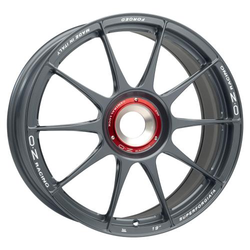 OZ SUPERFORGIATA CL GRIGIO CORSA CON SCRITTE DI FRESATURA 11,5x21 ET67 15/130/84