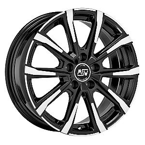 MSW MSW 79 GLOSS BLACK FULL POLISHED 7x17 ET48 5/108/63,4