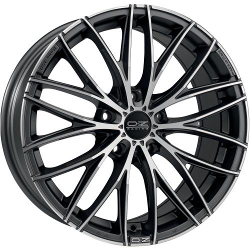 OZ ITALIA 150 MATT DARK GRAPHITE DIAMOND CUT 8x17 ET29 5/120/79