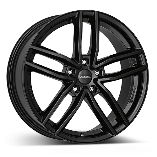 DEZENT TR black 7.5x17 ET48 5/112/70.1