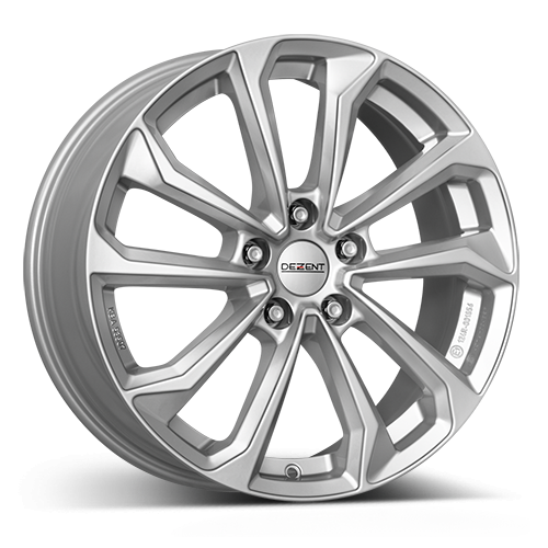 DEZENT KS silver 7.5x18 ET52 5/114.3/67.1