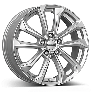 DEZENT KS silver 7.5x18 ET52 5/114.3/67.1