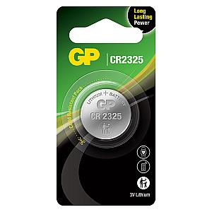 GP knapcelle, Lithium, CR2325, 1-pak