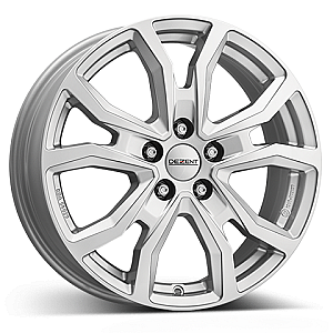 DEZENT TV silver 6.5x17 ET50 5/112/66.6