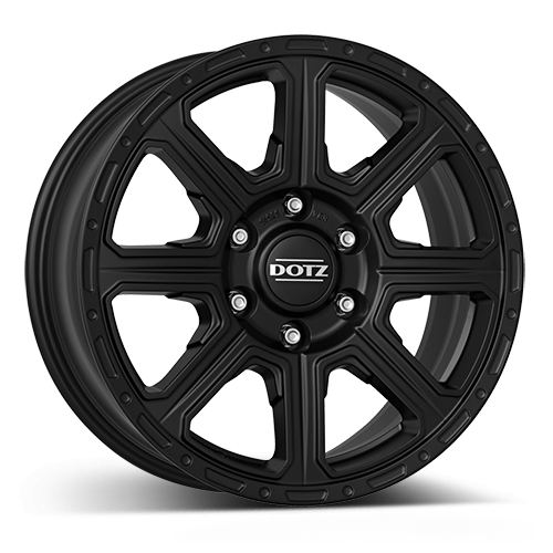 DOTZ 4x4 Kalahari black 8x17 ET30 6/139.7/93.1