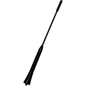 Antenne stav - 5 mm gevind, L= 284 mm