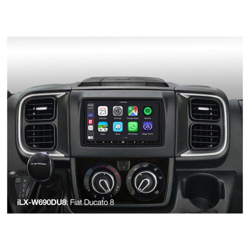 Alpine ILX-W690DU bundle til Fiat Ducato 8