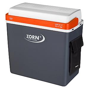 ZORN 21L Elektrisk køleboks 12V med USB A+C