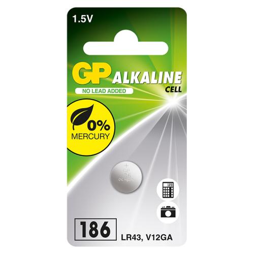 Gp lr43 batteri stk.