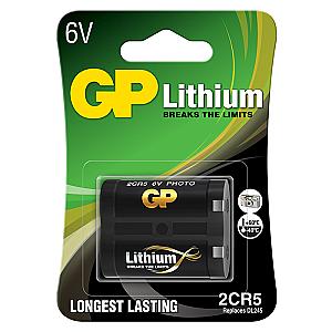 Gp 2cr5-ci lithium-batteri 6v stk