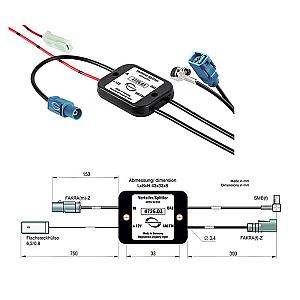 Forstærker og dab splitter