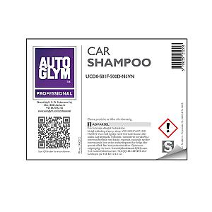 Label Autoglym Carshampoo No. 14