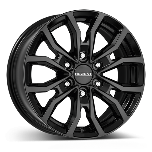 DEZENT KC black 7.5x19 ET45 6/139.7/93.1