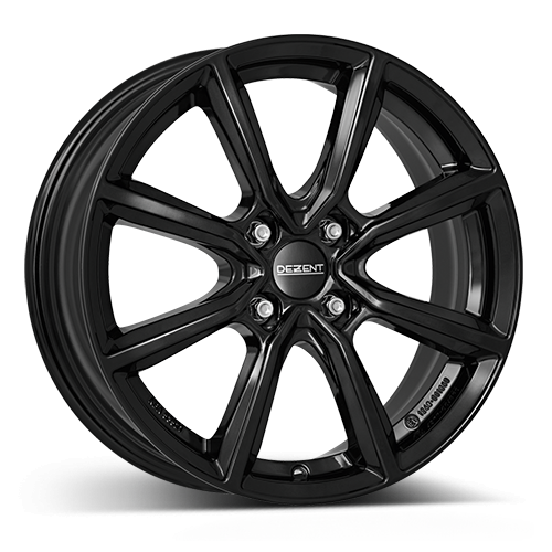 DEZENT TN black 7x18 ET43 4/100/60.1