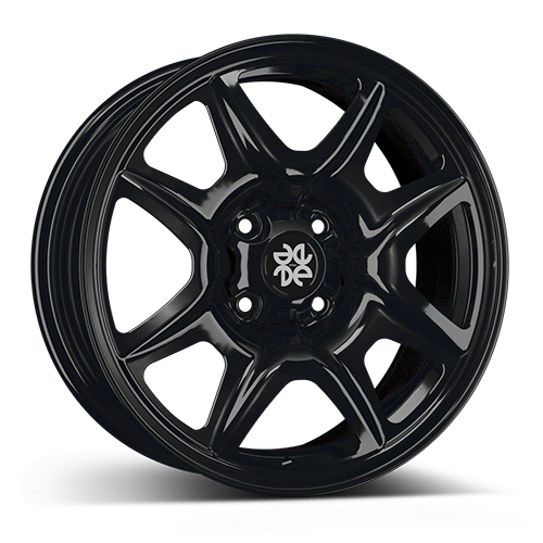 ALCAR HYBRIDRAD 04 black 6.5x16 ET32 4/100/60