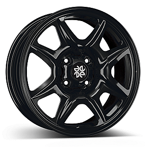 ALCAR HYBRIDRAD 04 black 6.5x16 ET32 4/108/65