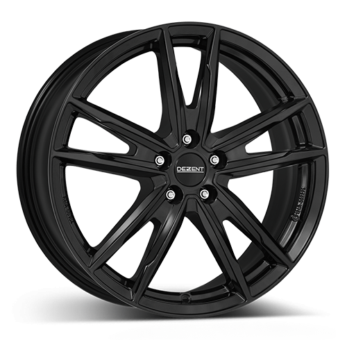 DEZENT KF black 7.5x19 ET47.5 5/114.3/66.7